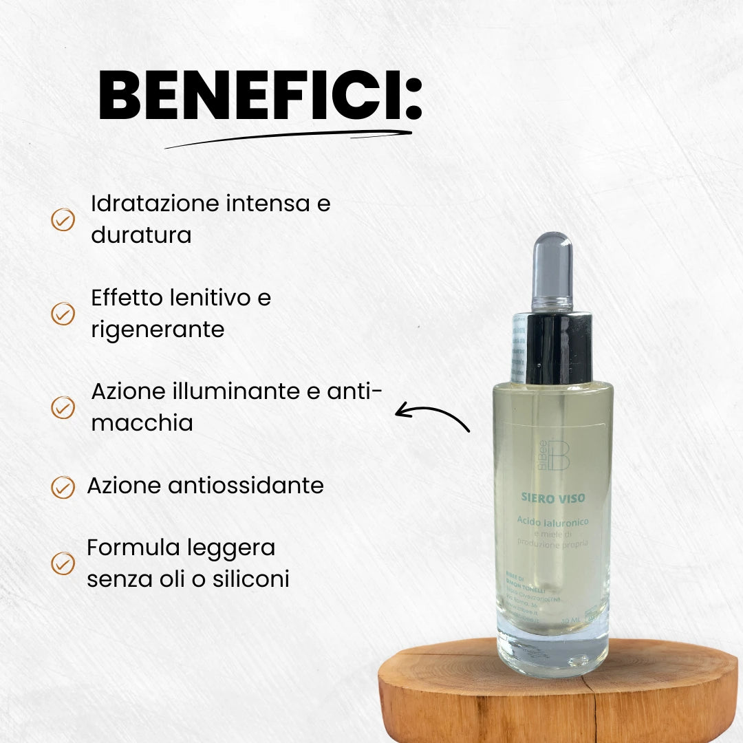 SIERO VISO CON ACIDO IALURONICO E VITAMINA C