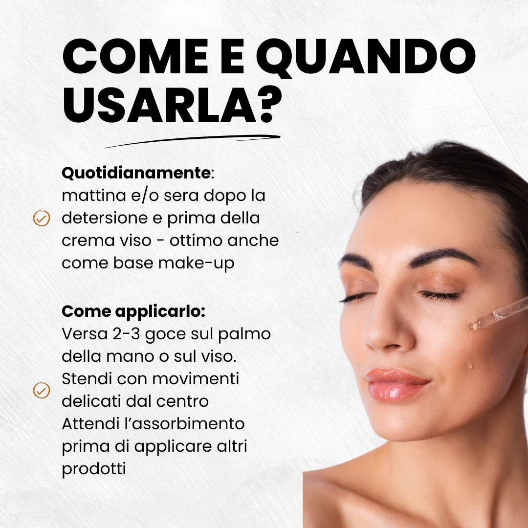 SIERO VISO CON ACIDO IALURONICO E VITAMINA C