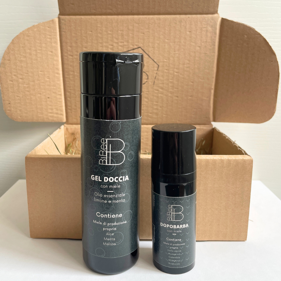 KIT UOMO CLASSICO CON GEL DOCCIA E DOPOBARBA