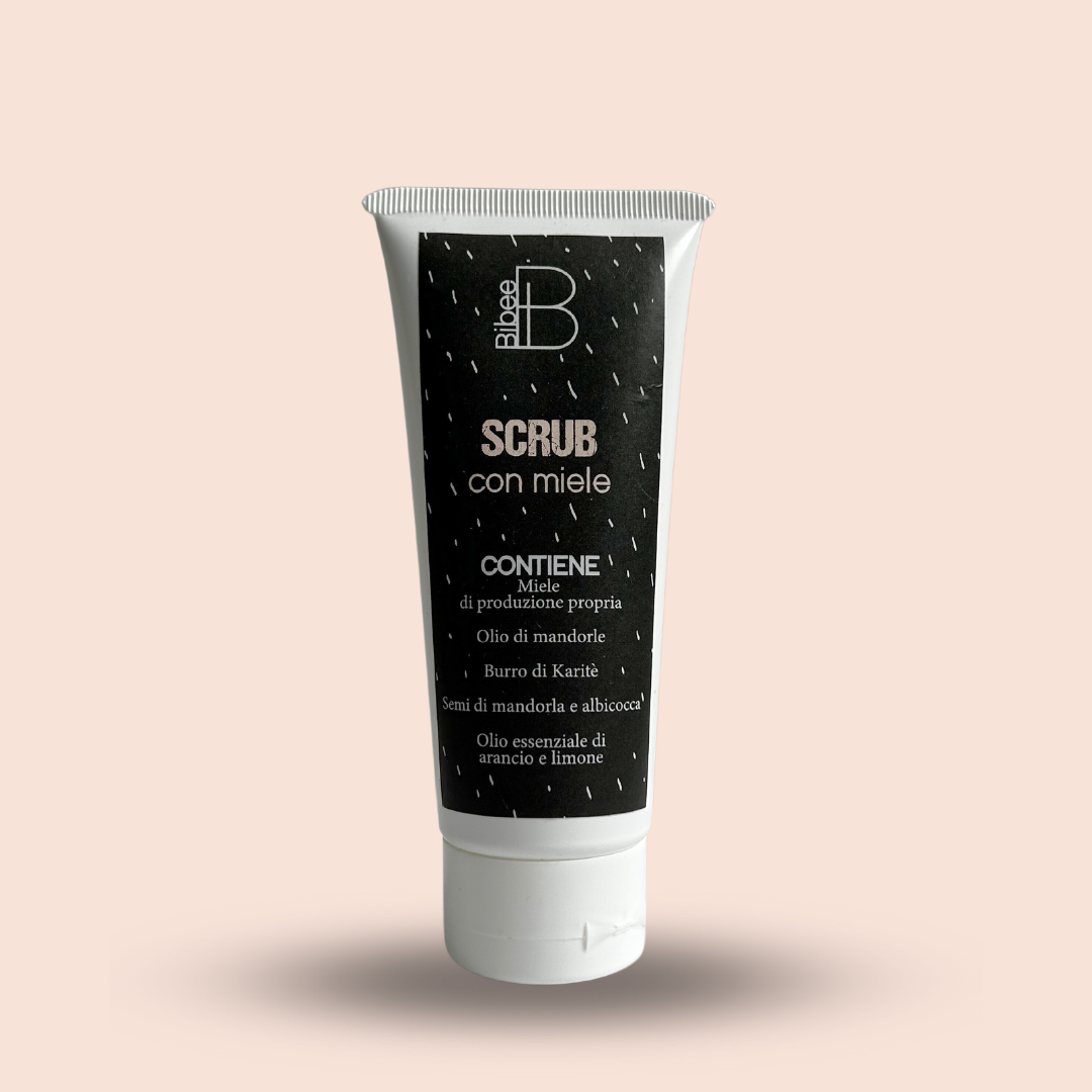 SCRUB CON OLIO ESSENZIALE DI ARANCIA E LIMONE 100ML