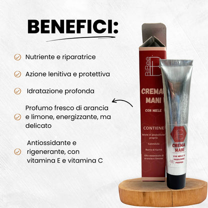 CREMA MANI ALLUMINIO OLIO ESSENZIALE ARANCIA E LIMONE 40ML