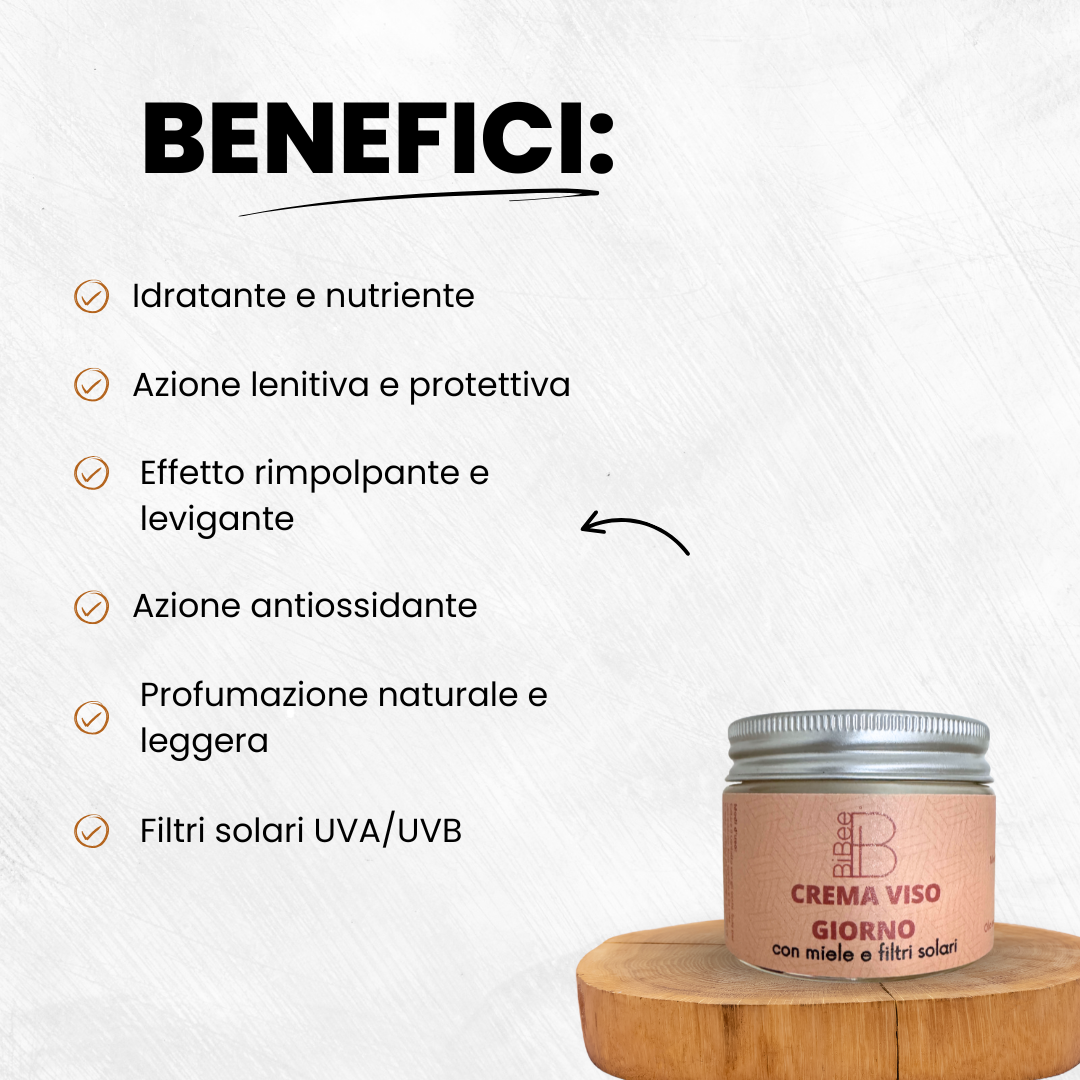 CREMA VISO GIORNO OLIO ESSENZIALE MAY CHANG CON FILTRI SOLARI 50ML