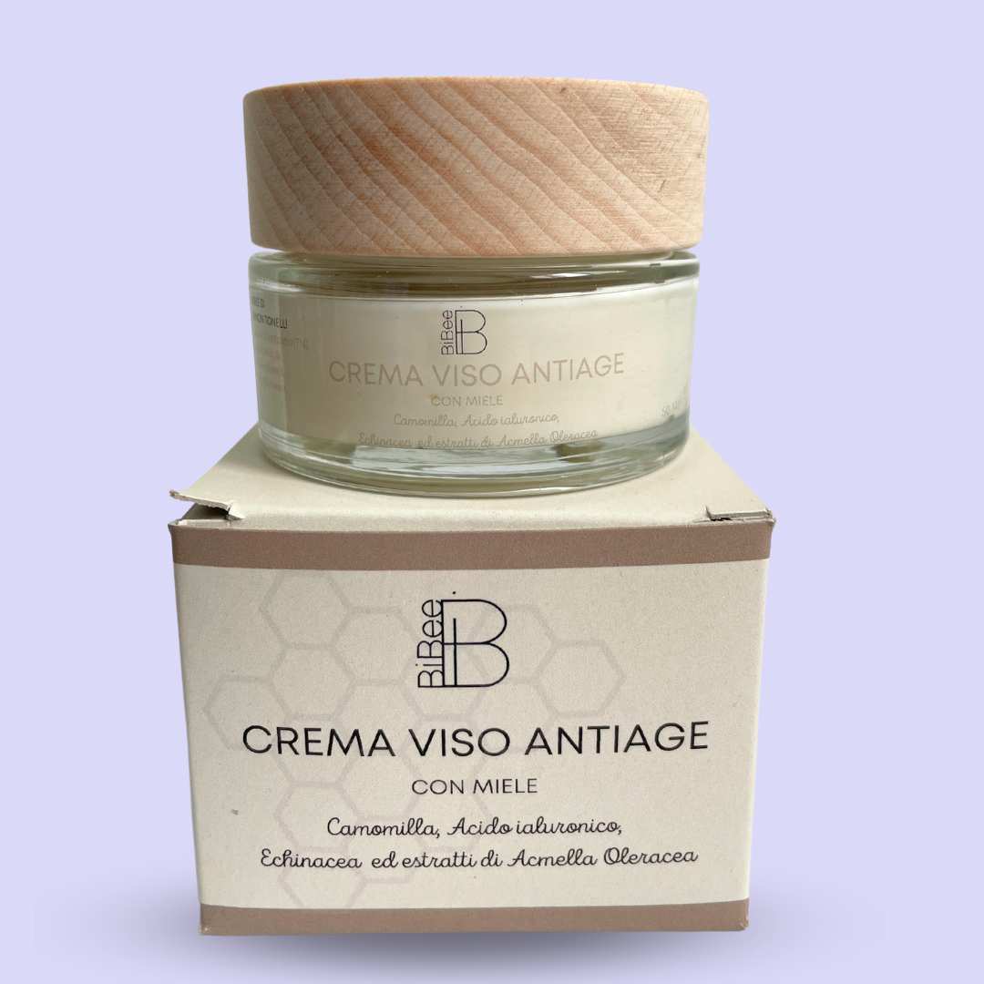 CREMA VISO ANTIAGE 50ML CON OLIO ESSENZIALE DI LITSEA CUBEBA