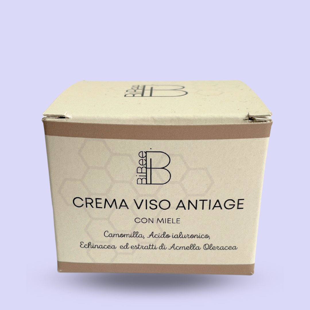 CREMA VISO ANTIAGE 50ML CON OLIO ESSENZIALE DI LITSEA CUBEBA