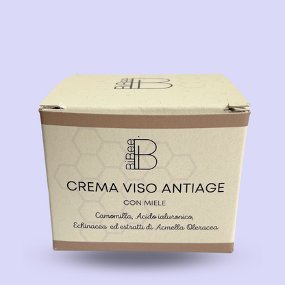 CREMA VISO ANTIAGE 50ML CON OLIO ESSENZIALE DI LITSEA CUBEBA