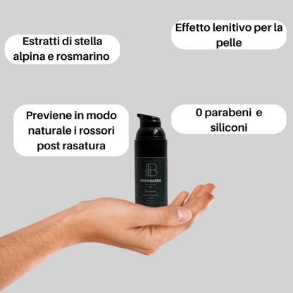 DOPOBARBA CON ROSMARINO E STELLA ALPINA 50ML
