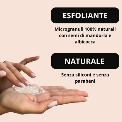 SCRUB CON OLIO ESSENZIALE DI ARANCIA E LIMONE 100ML